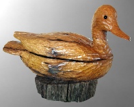 Oak mallard drake